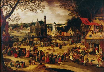 Fairground, ca 1600-1605