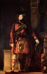 George IV (1762-1830) i Highland Dress, 1830