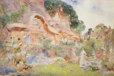 Watching the Pigeons, 1905