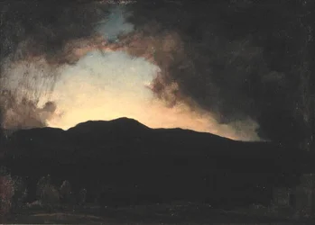 Afterglow, Menteith (olja på duk)