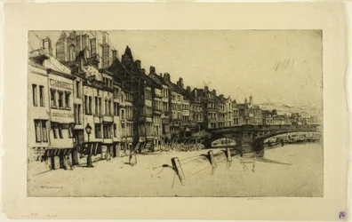 Dinant, tallrik nio från Belgian Set