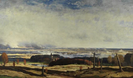 Flandern från Kemmel, 1919-20