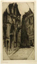 Hôtel de Sens, tallrik tre från Paris Set