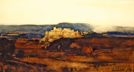 Stirling Castle (akvarell på papper)