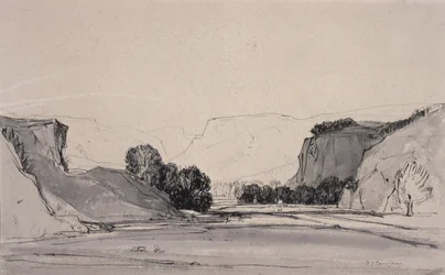 The Valley, 1914 (wc på papper)