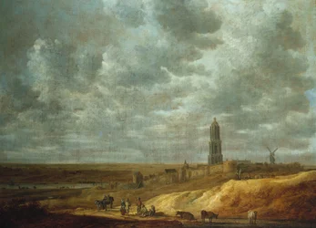 Bönder festar och dansar nära Drij Toren