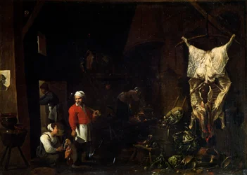 Slaktaren (olja på duk)