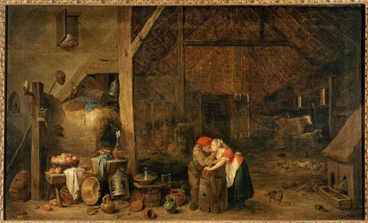 Den gamle mannen och tjänsteflickan
