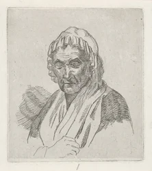 Gammal kvinna