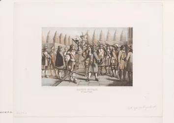 Möte mellan adelsmän Herrdräkt (1600-talet, andra halvan) (titel på föremålet)