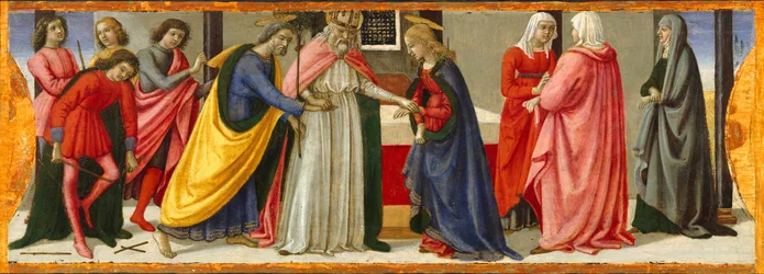 Jungfruns bröllop, ca. 1479.