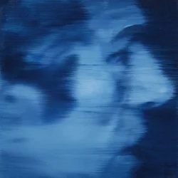Marcel Broodthaers 7, 2017 (olja på linne)