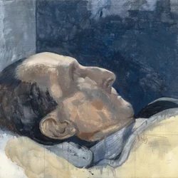 Marcel Duchamp 19, 2020 (olja på linne)