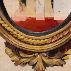 Musée des Aigles Modernes 20, 2024 (olja på linne)