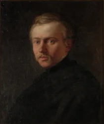 Porträtt av arkitekten Ivan Gornostayev 1821-1874