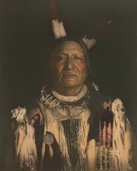 Inte rädd för Pawnee - Yanktonai Sioux Chief.