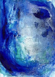 Deep Blue Wave – abstrakt