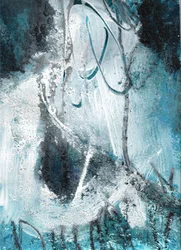 Misty Blue – Abstrakt