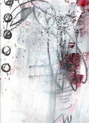 Rödsvart abstrakt grunge