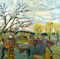 Fall Contemplation, 2019 (akryl på duk)