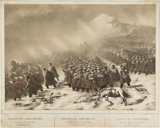 Marsch mot Constantine: armén lämnar Ras Oued Zenati (20 november 1836)