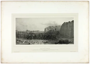 Överfall och intagande av bastion nr. 6, från Memories of Italy: Rome Expedition