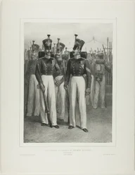 Underofficerare och soldater från Volhynie regementet (kejserliga gardet), Camp Vosnessensk