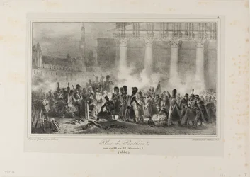 Place du Pantheon, natten mellan den 22 och 23 december 1830