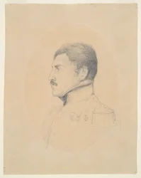 Porträtt av general Pelissier