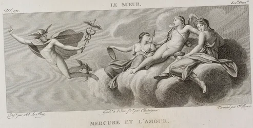 Denis-Sébastien Leroy, Antoine-Claude-François Villerey och Chataigner - Kvicksilver och kärlek, efter Eustache Le Sueur - 1802-1815