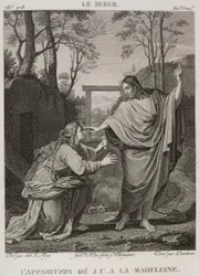 Denis-Sébastien Leroy, Chataigner och Dambrun - Jesu Kristi uppenbarelse för Madeleine, efter Eustache Le Sueur - 1802-1815