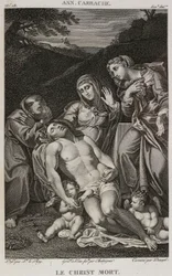 Denis-Sébastien Leroy, Chataigner och Dennel - Den döde Kristus, efter Annibale Carracci - 1802-1815