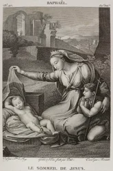Denis-Sébastien Leroy, Petit och Bovinet - Jesu sömn, efter Rafael - 1802-1815