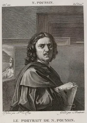Denis-Sébastien Leroy et Boutrois - Porträttet av Nicolas Poussin, efter Nicolas Poussin - 1802-1815