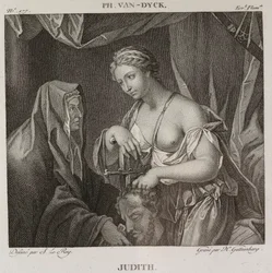 Denis-Sébastien Leroy och H. Guttemberg - Judith, efter Philip van Dijk - 1802-1815