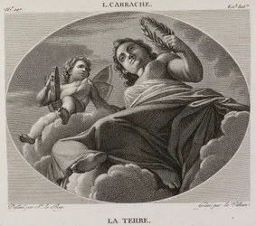 Denis-Sébastien Leroy et Le Villain - Jorden, efter Ludovico Carracci - 1802-1815