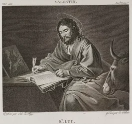 Denis-Sébastien Leroy et Petit - Sankt Lukas, efter Le Valentin - 1802-1815