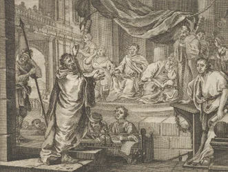 Paul Before Felix, ca. 1800.