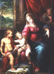 Madonna och barn med Johannes Döparen