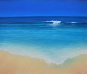 Incoming Wave, 2000 (Oil on Canvas)