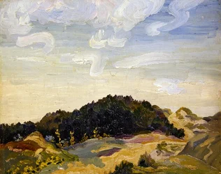 Landskap (olja ombord)