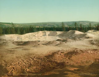 Paint Pot, Yellowstone nationalpark, omkring 1902