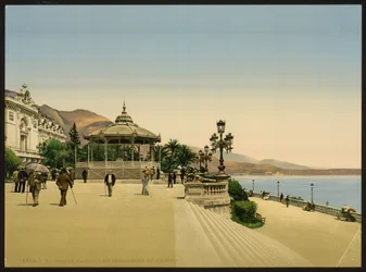 Casino Terrace, Monte Carlo, Riviera, Monaco