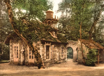 Petit Trianon, mejeriet, Versailles, ca 1890-1900