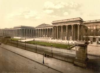 British Museum, London, ca 1890-1900 (fotokrom)