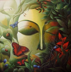 Den fridfulla buddhanaturen