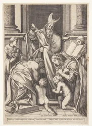 Sankt Eustacius döps