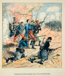 Fransmän och tyskar, anekdotisk historia om kriget 1870-1871