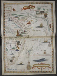 Illustration från "Queen Mary Atlas"