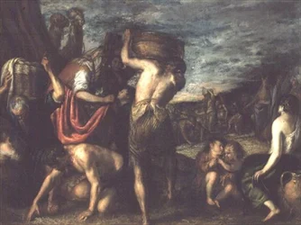 The Fall of Manna (olja på duk)